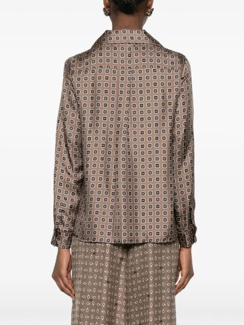 Max Mara Disco printed shirt - Neutrals