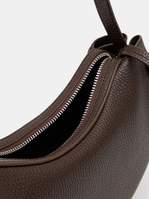 Yuzefi torebka skórzana FORTUNE COOKIE kolor brązowy YUZCO-HB-FC-L038