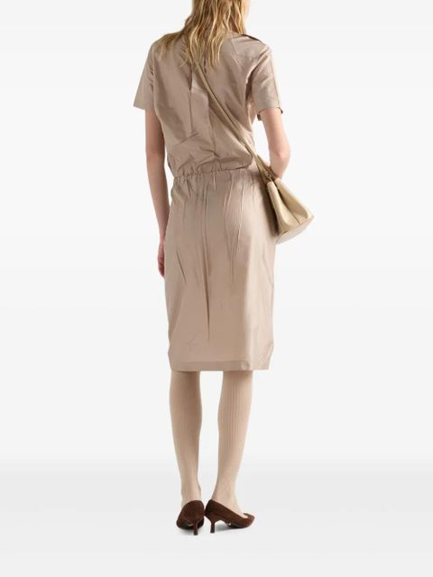 Prada short-sleeved shirt - Neutrals