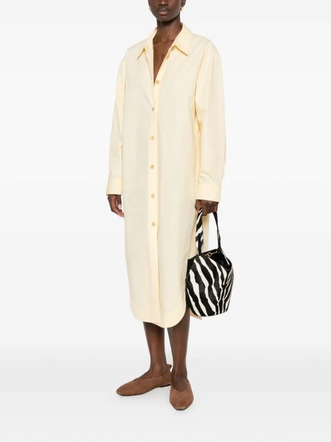 KHAITE Gloria midi dress - Yellow - zdjęcie produktu nr 2