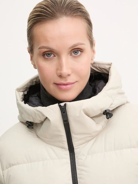 Jack Wolfskin kurtka puchowa Frozen Palace damska kolor szary zimowa 1204133