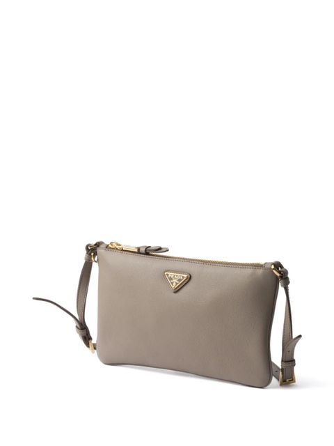Prada leather mini bag - Grey - zdjęcie produktu nr 2