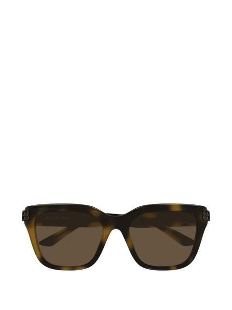 Balenciaga Eyewear havana logo sunglasses - Brown - zdjęcie produktu nr 1