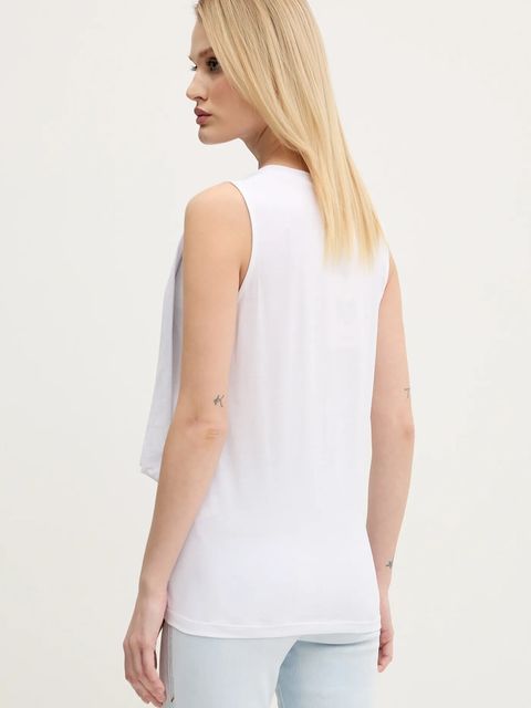 Aniye By top bawełniany kolor biały 185652 - zdjęcie produktu nr 2