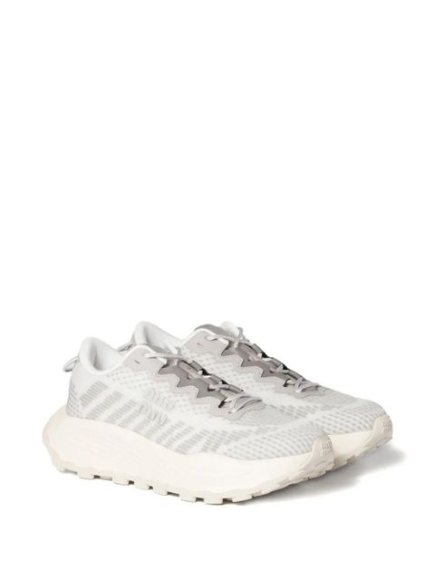 Miu Miu technical-mesh sneakers - Grey
