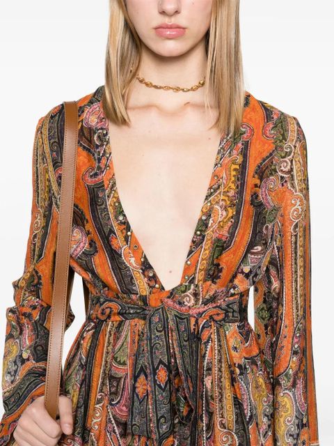 ISABEL MARANT Morgane mini dress - Orange