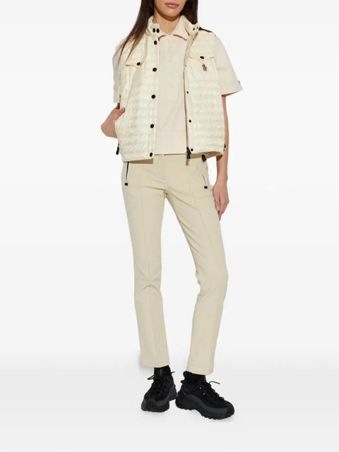 Moncler Grenoble logo-patch polo shirt - Neutrals - zdjęcie produktu nr 2