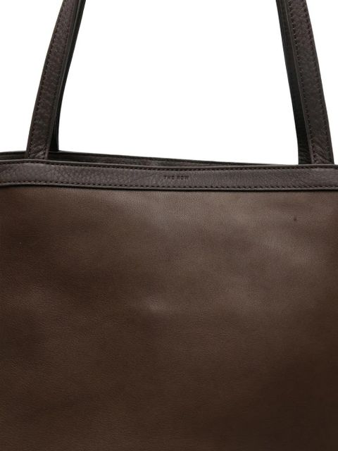 The Row XL Park zipped tote bag - Brown