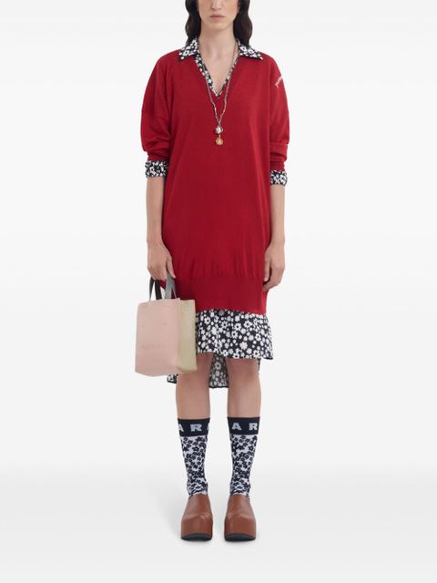 Marni mini Museo shoulder bag - Pink - zdjęcie produktu nr 2