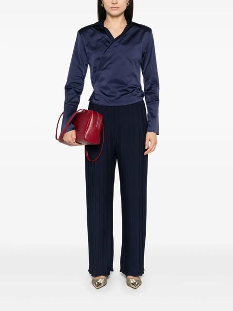 Lanvin pleated trousers - Blue - zdjęcie produktu nr 2