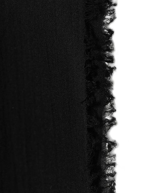 Zadig&Voltaire frayed scarf - Black - zdjęcie produktu nr 2