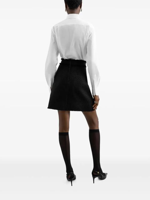 Dolce & Gabbana DNA tweed mini skirt - Black