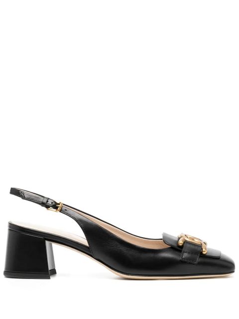 Tod's Kate 60mm slingback pumps - Black - zdjęcie produktu nr 1