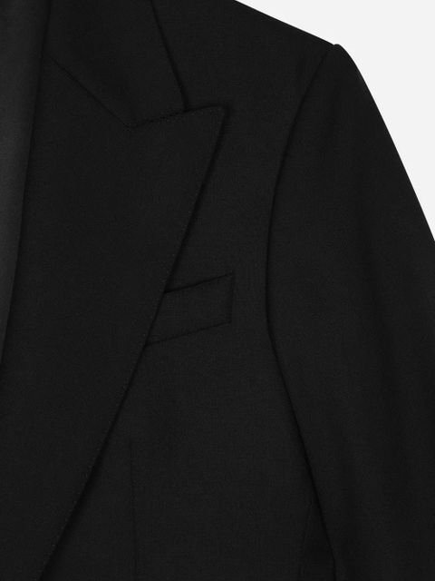 Dolce & Gabbana single-breasted virgin wool blazer - Black