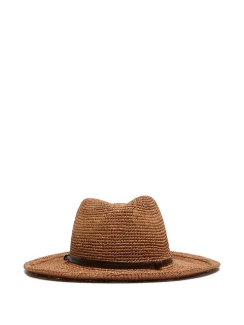 Weekend Max Mara woven raffia fedora hat - Neutrals - zdjęcie produktu nr 1