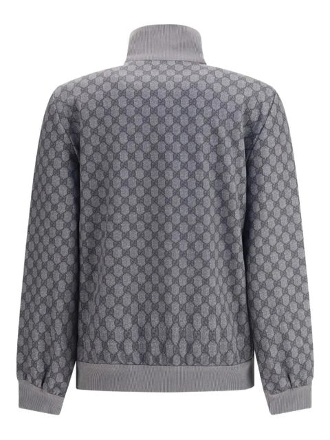 Gucci GG-monogram zip jacket - Grey - zdjęcie produktu nr 2