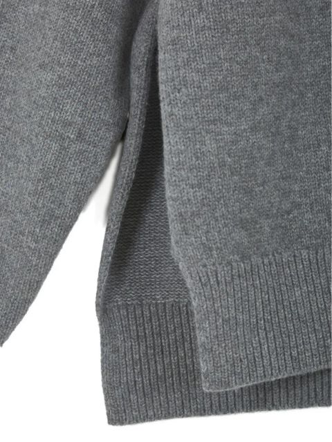 Jil Sander crew-neck sweater - Grey