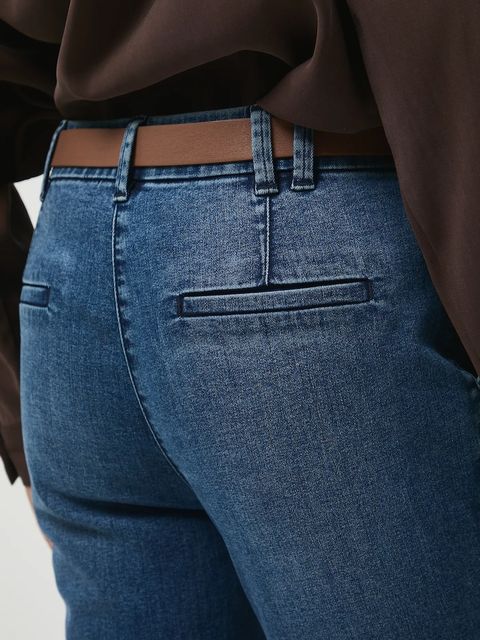 Medicine jeansy damskie kolor niebieski