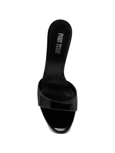 Paris Texas Lidia mid mule - Black