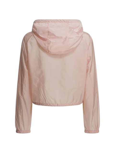 Prada hooded zip-up jacket - Pink
