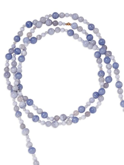Jennifer Behr Veda beaded necklace - Blue