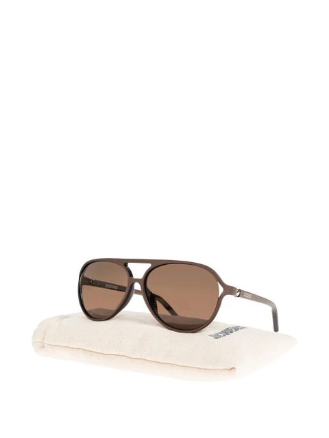 Jacquemus pilot-frame sunglasses - Brown