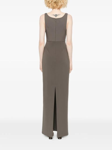 Solace London Noor panel maxi dress - Grey