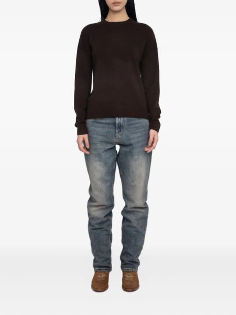 Zadig&Voltaire Cici heart-patch sweater - Brown - zdjęcie produktu nr 2