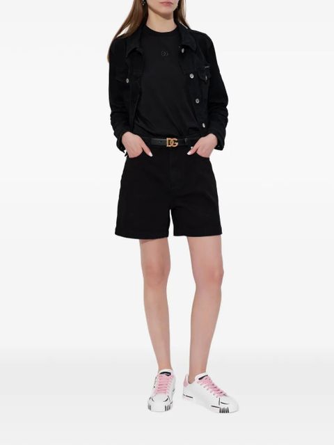 Dolce & Gabbana logo-plaque shorts - Black - zdjęcie produktu nr 2