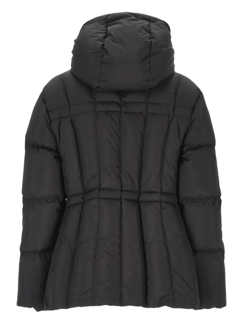 Moncler hooded quilted puffer jacket - Black