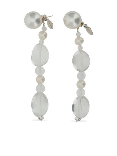 Magda Butrym faux-pearl earrings - Neutrals - zdjęcie produktu nr 2
