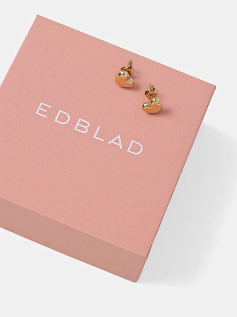 EDBLAD kolczyki pozłacane Barley