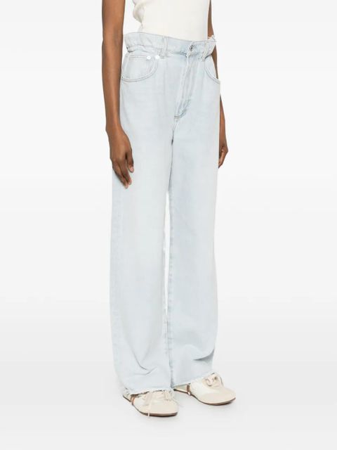 AGOLDE raw-hem jeans - Blue