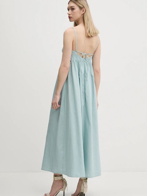 Abercrombie & Fitch sukienka lniana