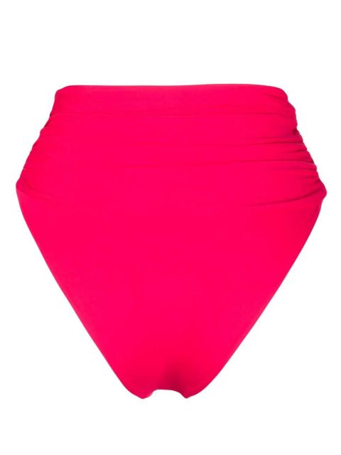 Magda Butrym Twisted high-waisted bikini bottoms - Pink