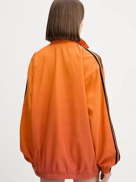 adidas Originals bluza damska kolor pomarańczowy z aplikacją JW7259