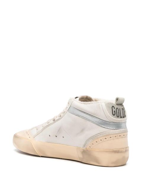 Golden Goose Mid-Star leather sneakers - Neutrals
