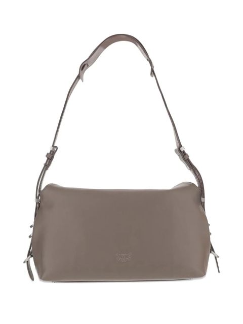 PINKO flap-closure leather shoulder bag - Grey - zdjęcie produktu nr 2