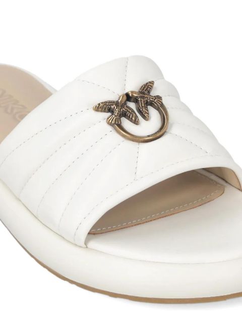 PINKO Love Birds sandals - White