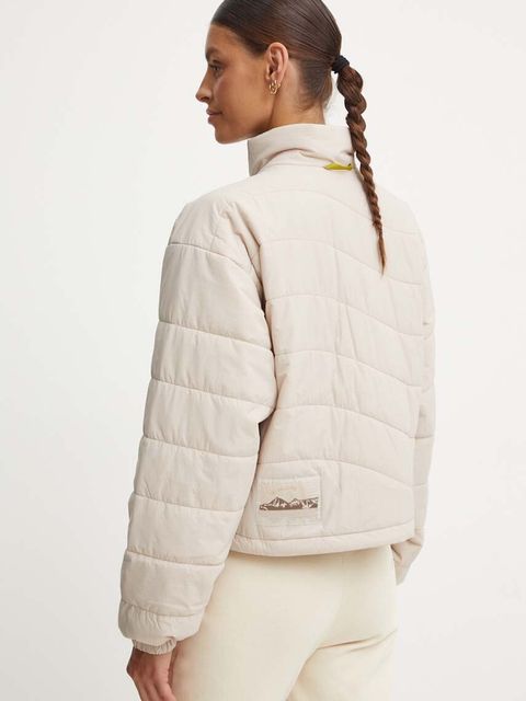Columbia kurtka Wallowa Insulated damska kolor beżowy przejściowa oversize 2090751 - zdjęcie produktu nr 2