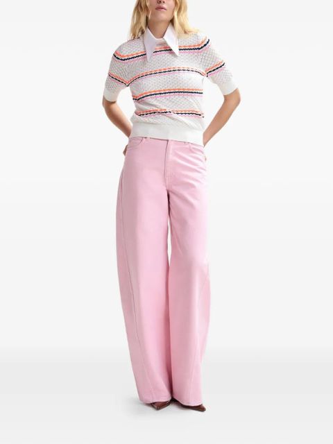 Essentiel Antwerp twisted barrel jeans - Pink - zdjęcie produktu nr 2