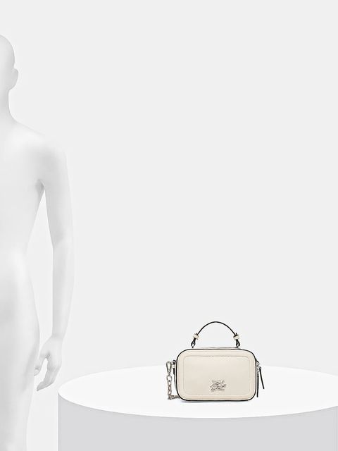 Karl Lagerfeld torebka skórzana K/AUTOGRAPH