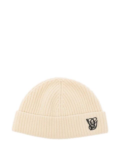 Valentino Garavani monogram beanie hat - Neutrals - zdjęcie produktu nr 1