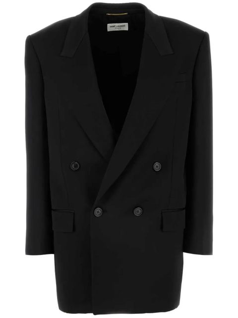 Saint Laurent silk blazer - Black - zdjęcie produktu nr 1