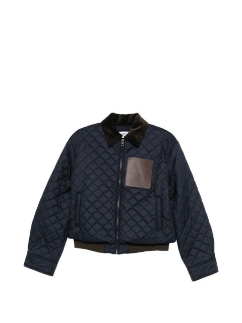 LOEWE quilted jacket - Blue - zdjęcie produktu nr 1