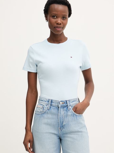 Tommy Hilfiger t-shirt damski bawełniany - zdjęcie produktu nr 2