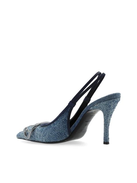 Diesel 80mm D-Venus slingback pumps - Blue