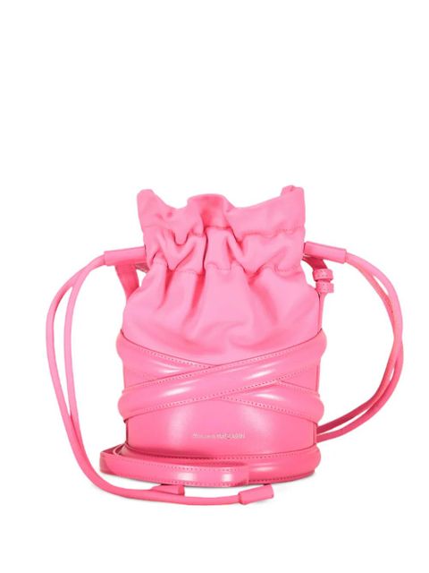 Alexander McQueen drawstring adjustable shoulder bag - Pink - zdjęcie produktu nr 2