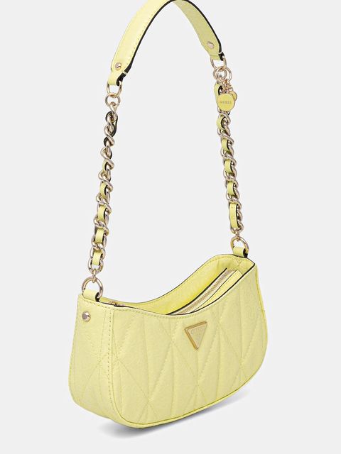 Guess torebka ALDINA kolor żółty HWGG96 63170