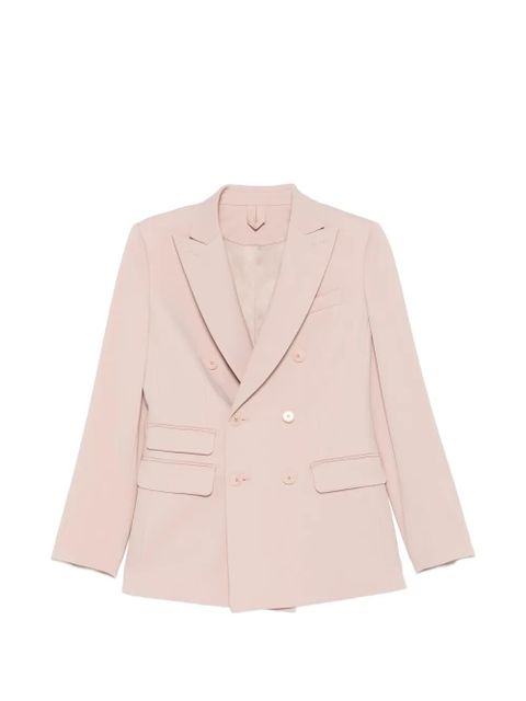 Max Mara Mxmegrege double-breasted pocket blazer - Pink - zdjęcie produktu nr 1